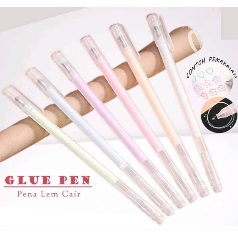 

Pen Bolpoin Lem Kertas Pulpen Lem Cair Glue Pen Colour Liquid Glue