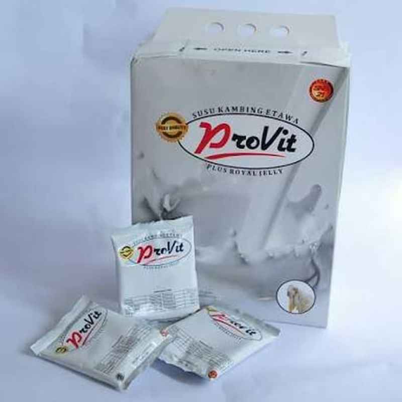 

susu kambing etawa provit harga 10 sachet Original.