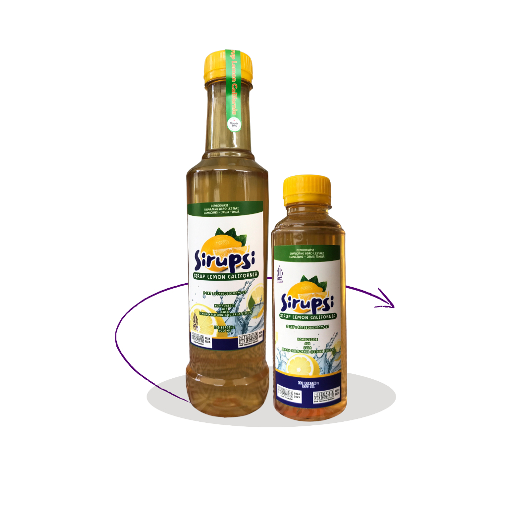 

SIRUPSI Sirup Lemon Californial