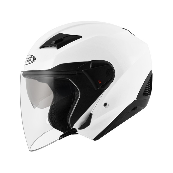 Helm Full Face Zeus 611c White MODULAR