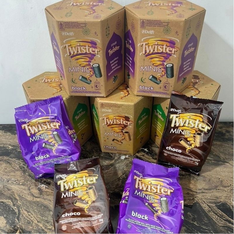 

delfi twister minis choco black vanilla