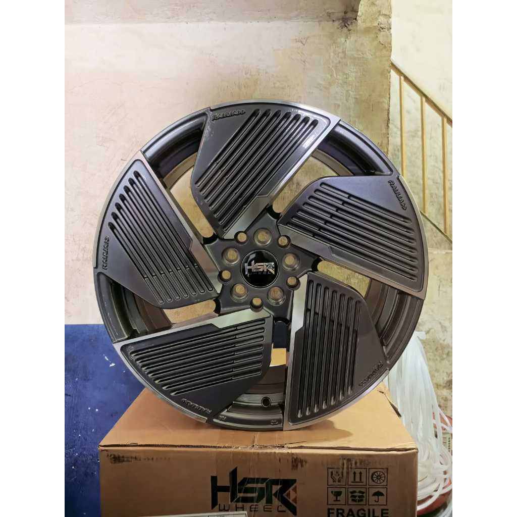 VELG HSR Ring 18 HSR RAIJUA R18 UNTUK ALPHARD ZENIX CIVIC HRV