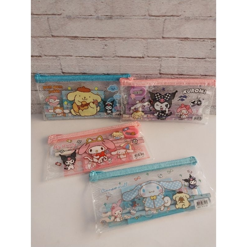 

Set ATK/Set Alat Tulis Anak/Set ATK Sanrio/Alat Tulis Sanrio/Alat Tulis Anak Sanrio/Pouch Sanrio