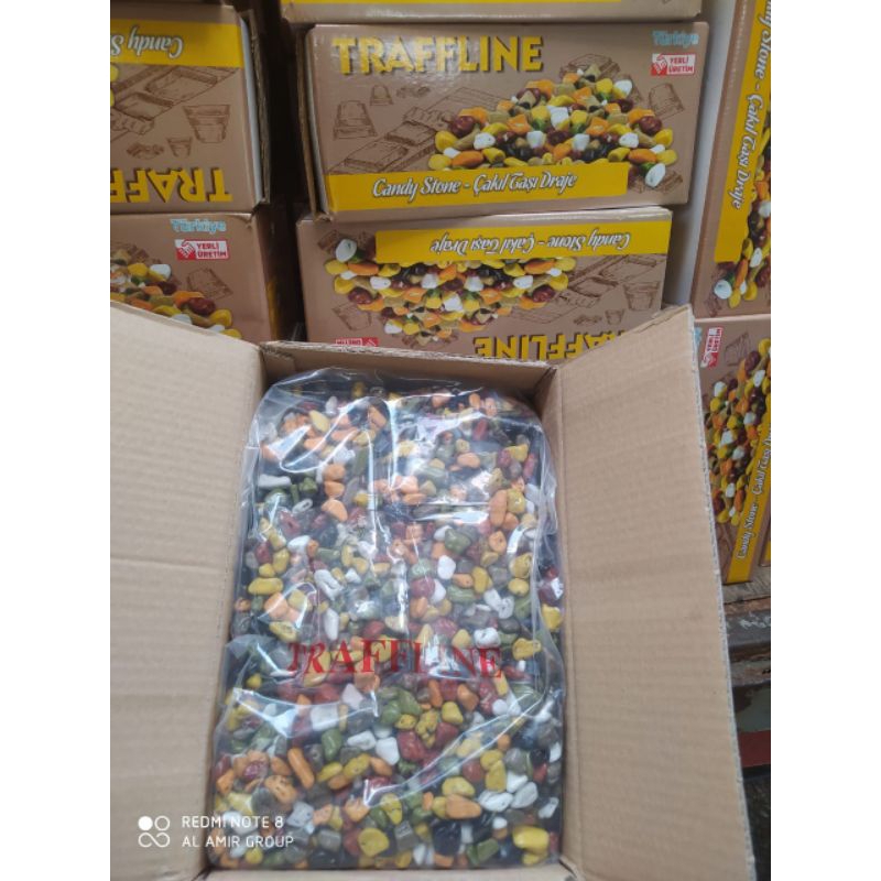 

COKLAT KRIKIL TURKI 5KG / Candy STONE /Oleh oleh COKELAT