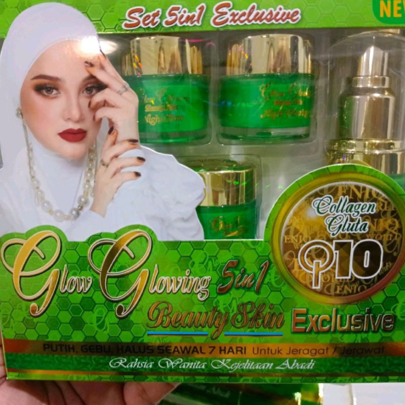 Glow Glowing 5in1 Original New Pack