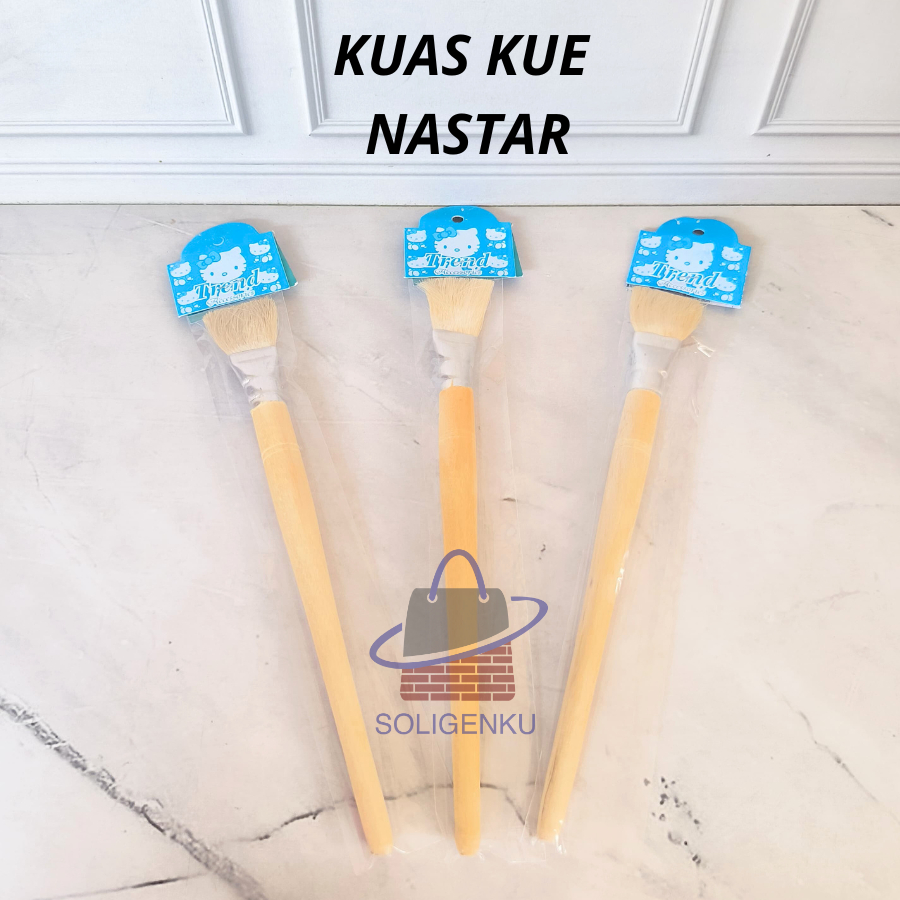 Kuas / Brush Olesan / kuas oles Kue Kering | Kuas Nastar Mini / Kecil / Lembut Bulu Domba Dekorasi k