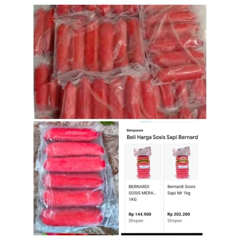 

Frozen Sosis Merah Premium isi 6 MURAH