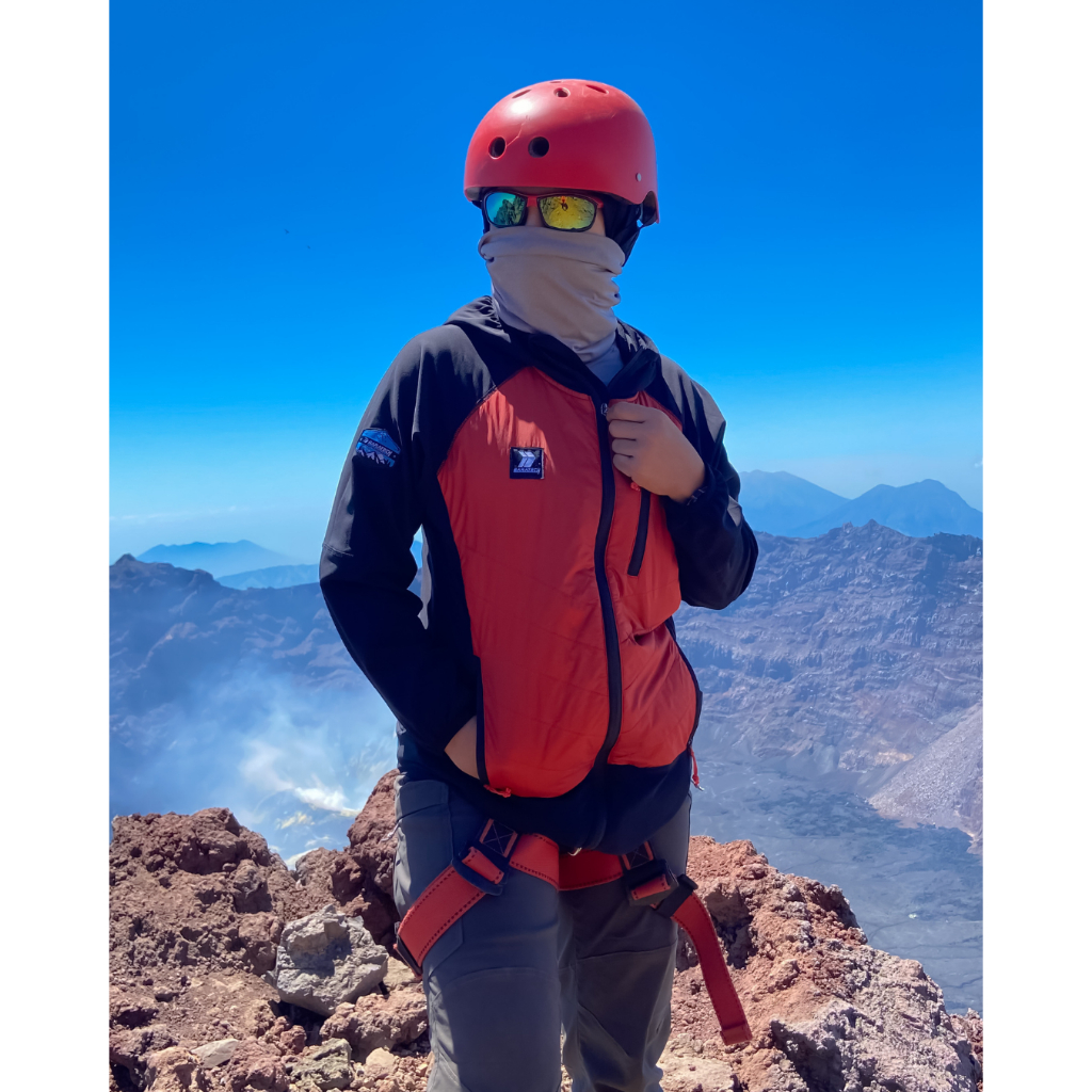 JAKET BARATECH SERIES HYBRID OREN KOMBINASI