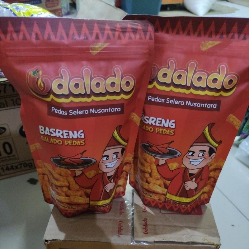 

Udalado basreng pedas 100gr
