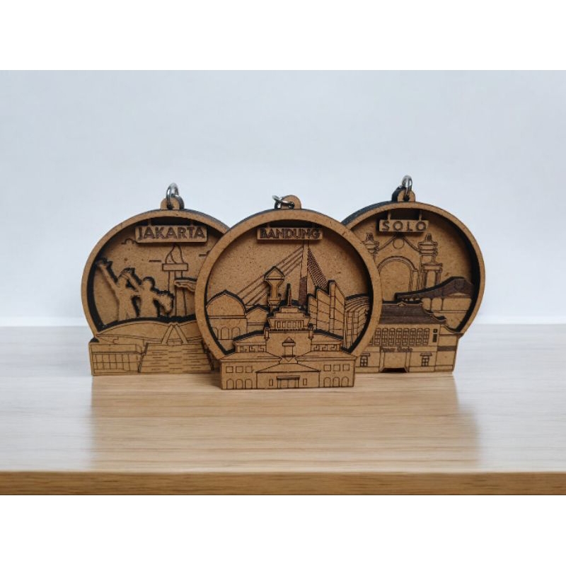 GANTUNGAN KUNCI BANDUNG | GANTUNGAN KUNCI KAYU | OLEH-OLEH BANDUNG | GANTUNGAN KUNCI SOUVENIR BANDUN