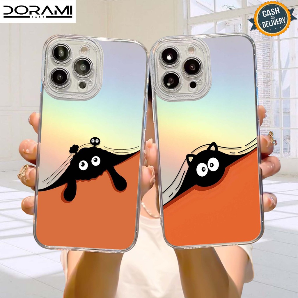 Case Hologram OPPO A5S A11K A12 A7 A15 A15S A57 A77S A58 4G Motif ( 05 ) Softcase Hologram Bening Te