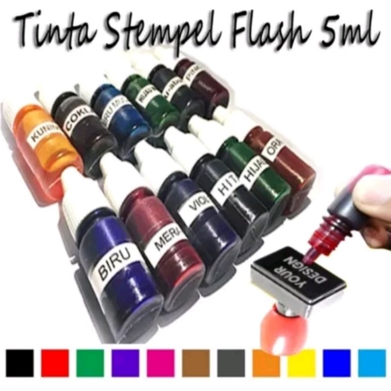 

Tinta Stempel Otomatis/ Stempel Flash