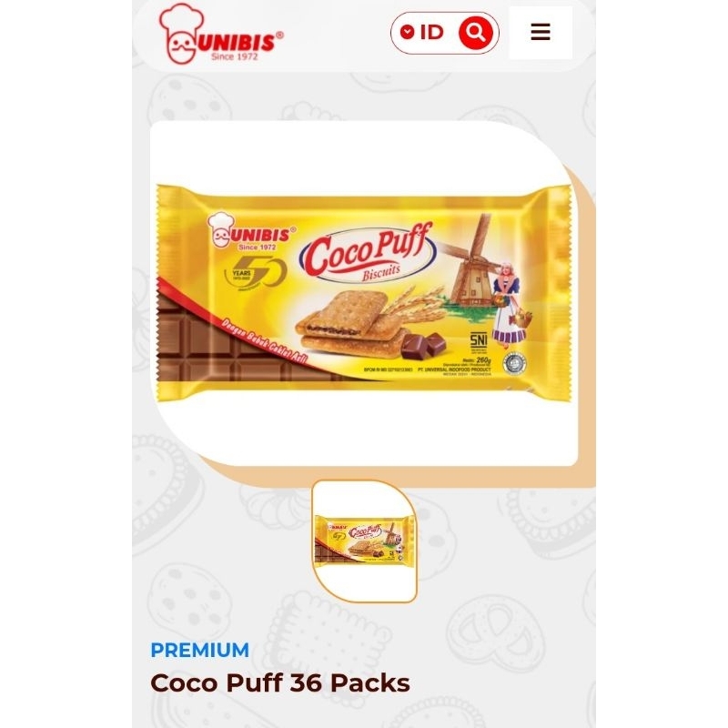 

COCO PUFF 240GR Snacks Biskuit Food