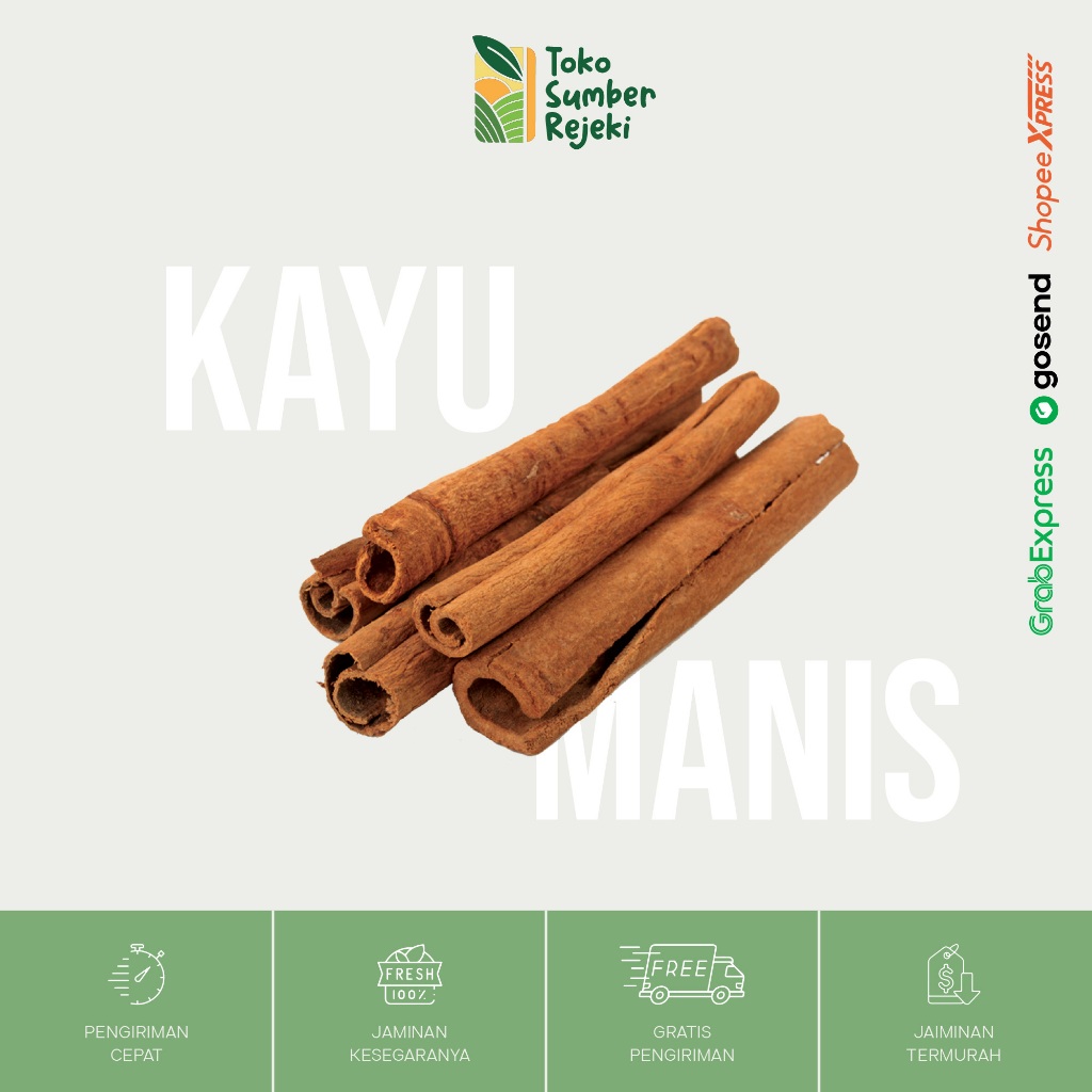 

Kayu Manis Segar - Toko Sumber Rejeki Yogyakarta