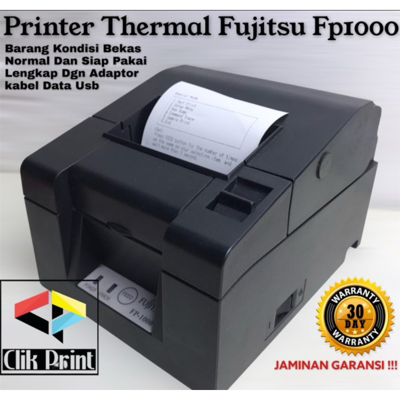 Printer Thermal Fujitsu FP-1000 second