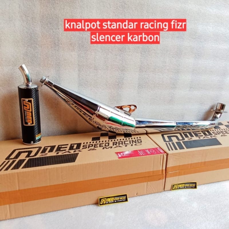 Knalpot Yamaha Fiz R knalpot Fizr knalpot yamaha force 1 selencer karbon