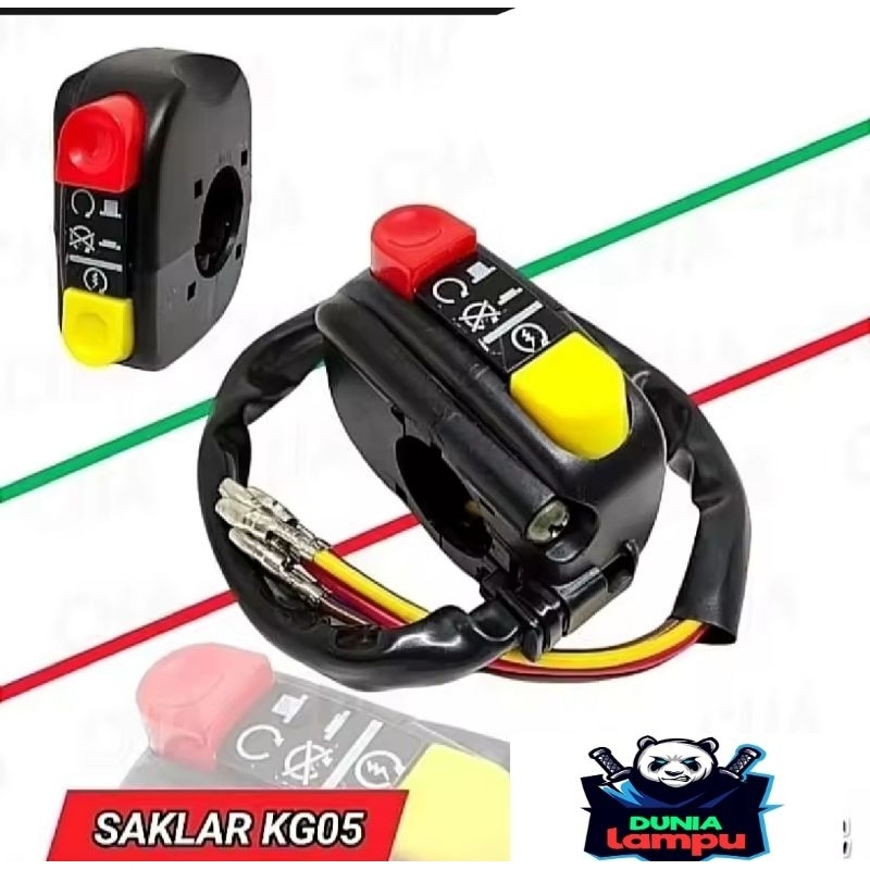 Saklar kanan  on/of domino stater Tombol Universal semua motor S1100