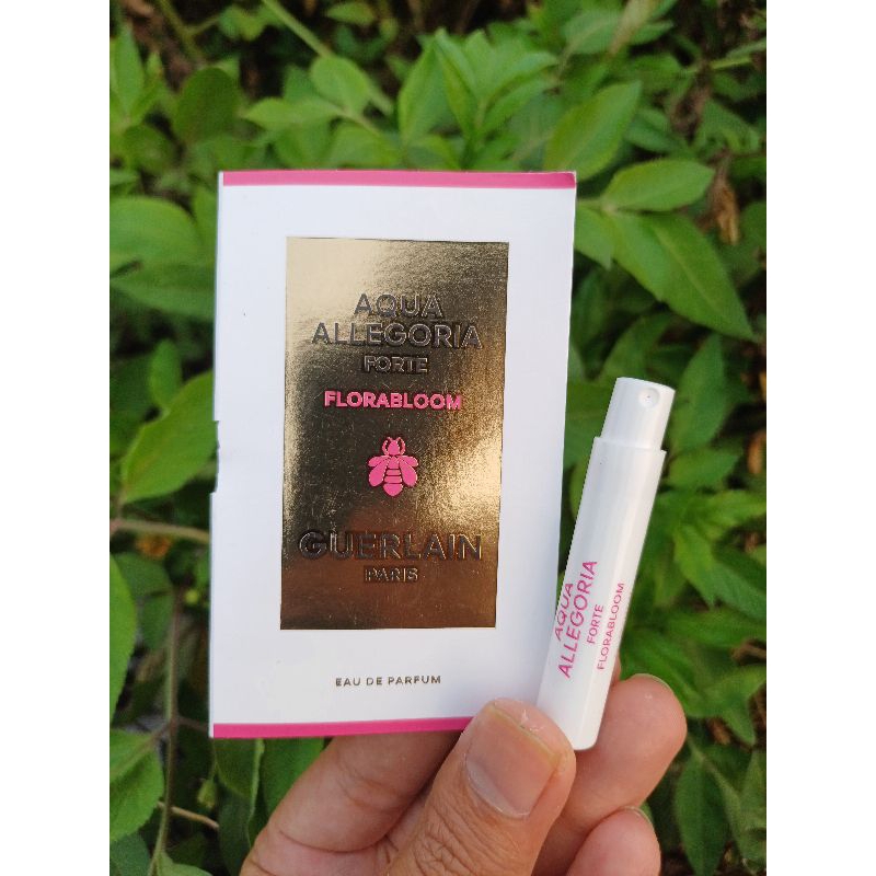 vial parfum GUERLAIN AQUA ALLEGORIA FORTE  FLORA BLOOM EDP 1,2ML