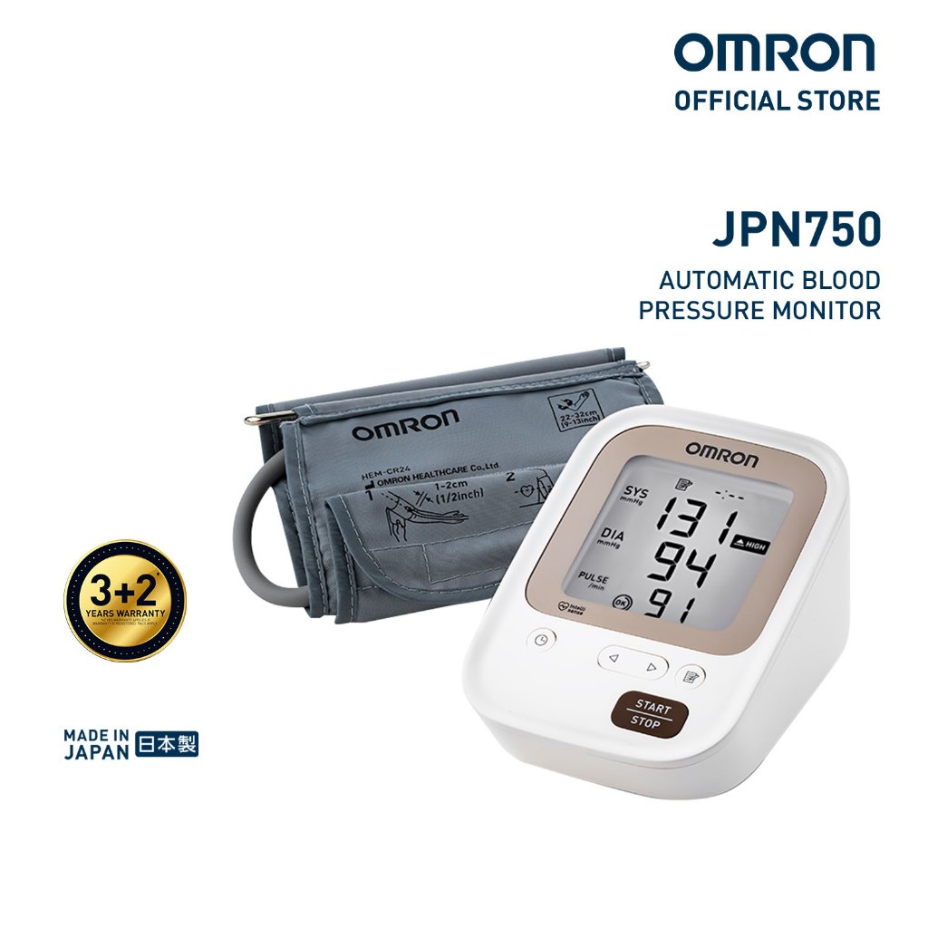 Omron Automatic Blood Pressure Monitor JPN 750 Tensimeter Digital