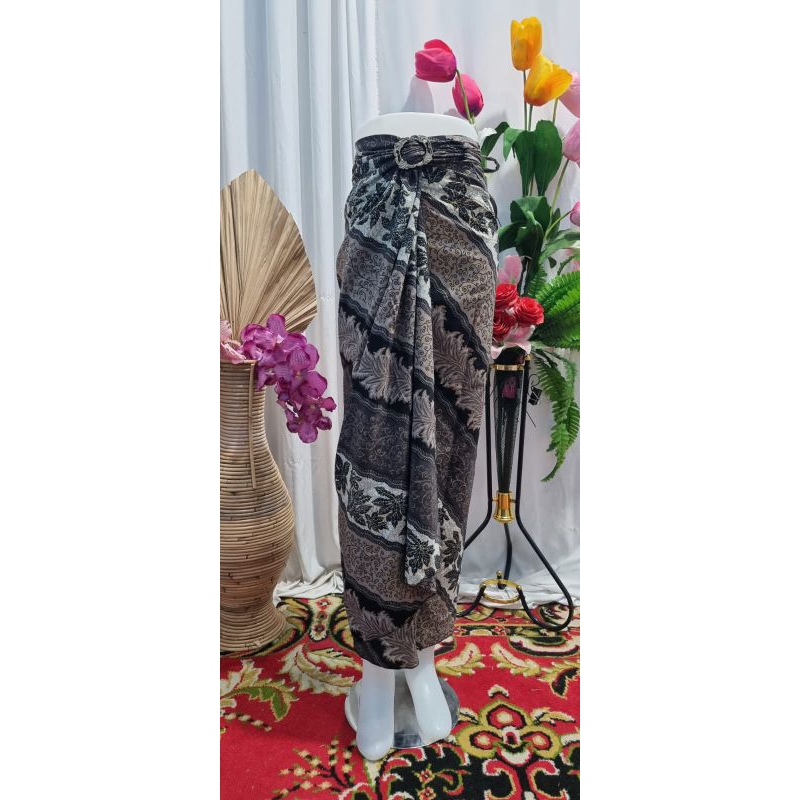 rok lilit Kekinian//rok lilit batik bunga//rok lilit wisuda