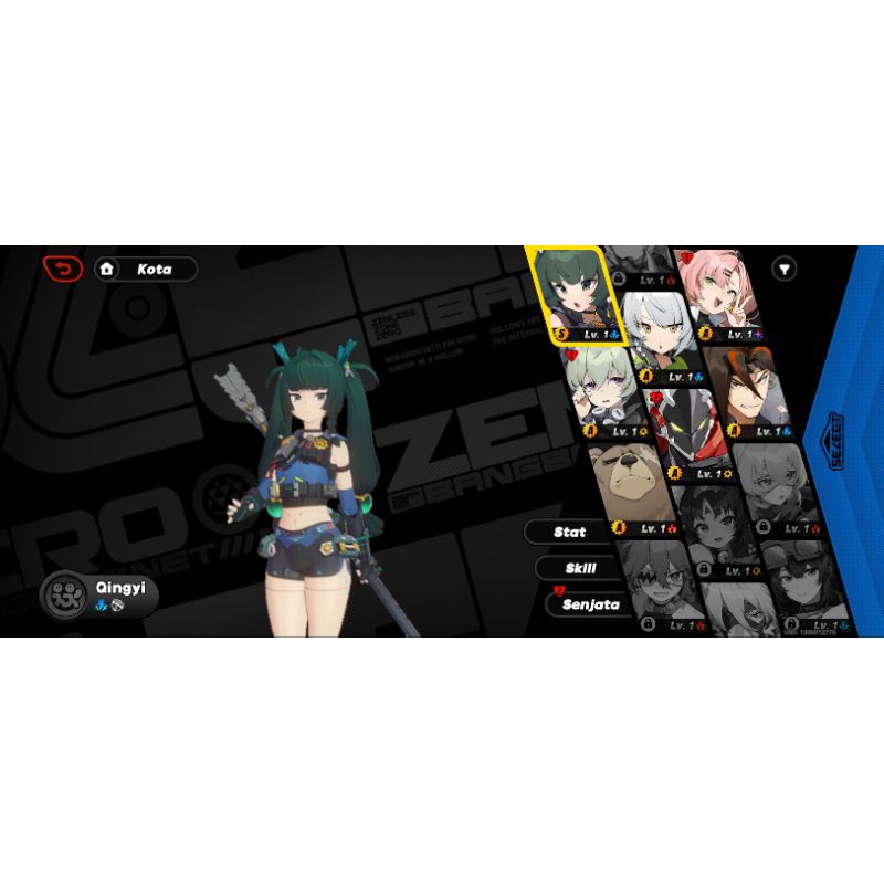 Zenless Zone Zero ZZZ Starter Akun Qingyi