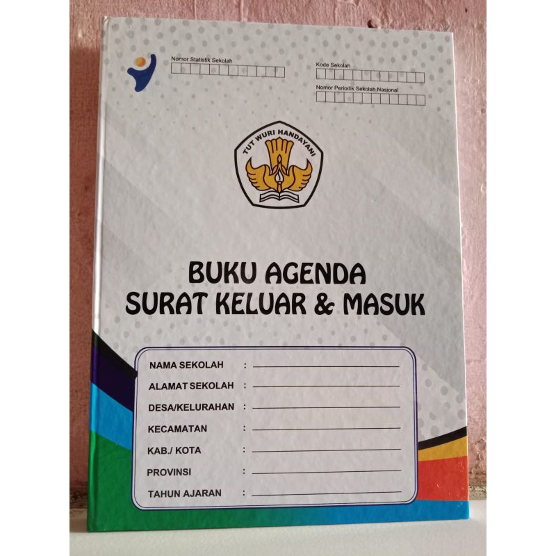 

BUKU AGENDA SURAT MASUK DAN KELUAR