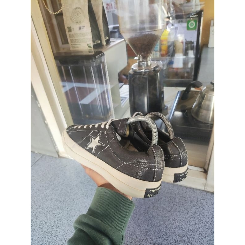 Converse X John Varvatos One Star Low Black Turtledove.