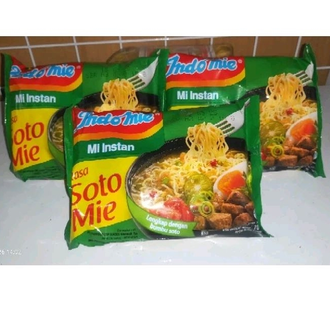 

Indomie Rasa Soto 10 Pcs