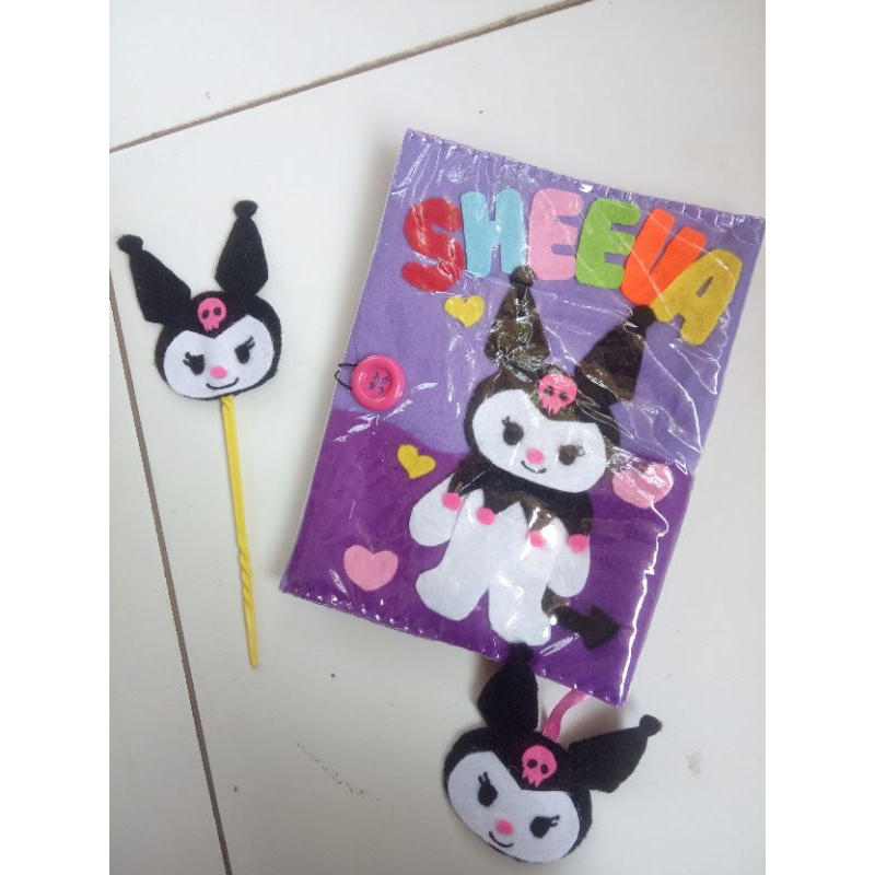 

Sampul Iqro' karakter Kuromi, bisa request tulisan nama
