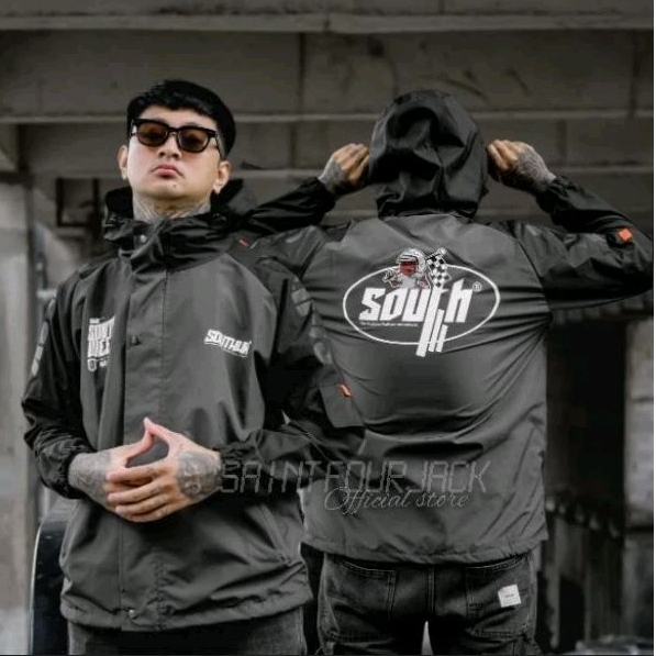 Jaket parasit Casual Pria distro Jaket parasut pria