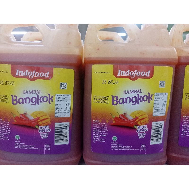 

INDOFOOD SAMBAL BANGKOK JERIGEN 5,5KG