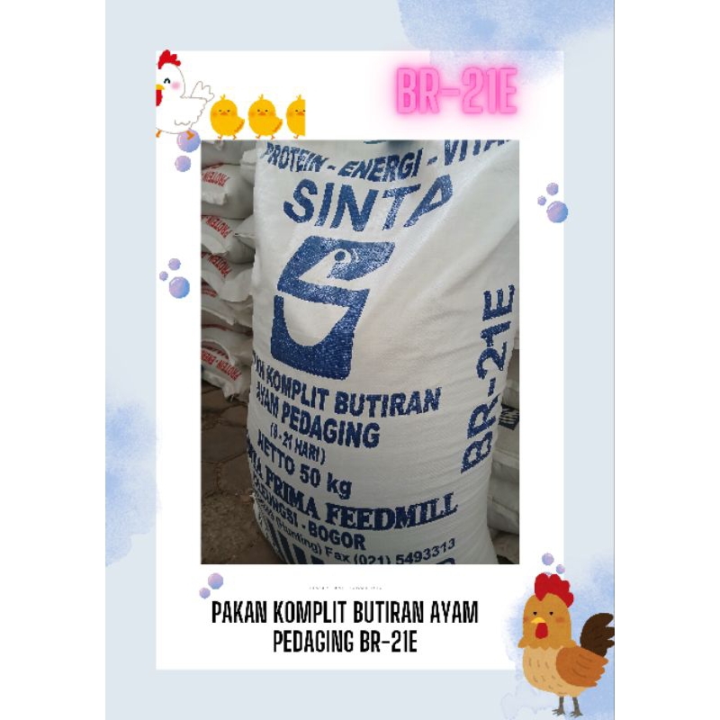 Pakan Ayam Pedaging Sinta BR-21E