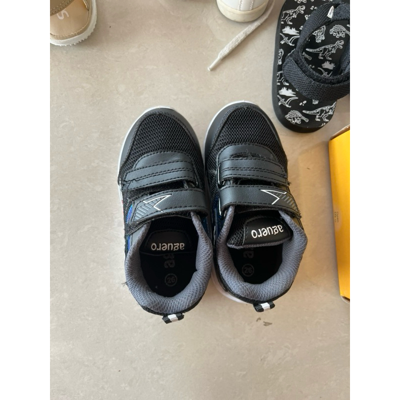 Aguero sepatu anak black size 26