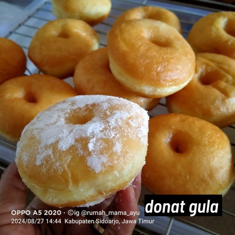 

isi 10 Donat / donat gula / donat keju / donat mesis