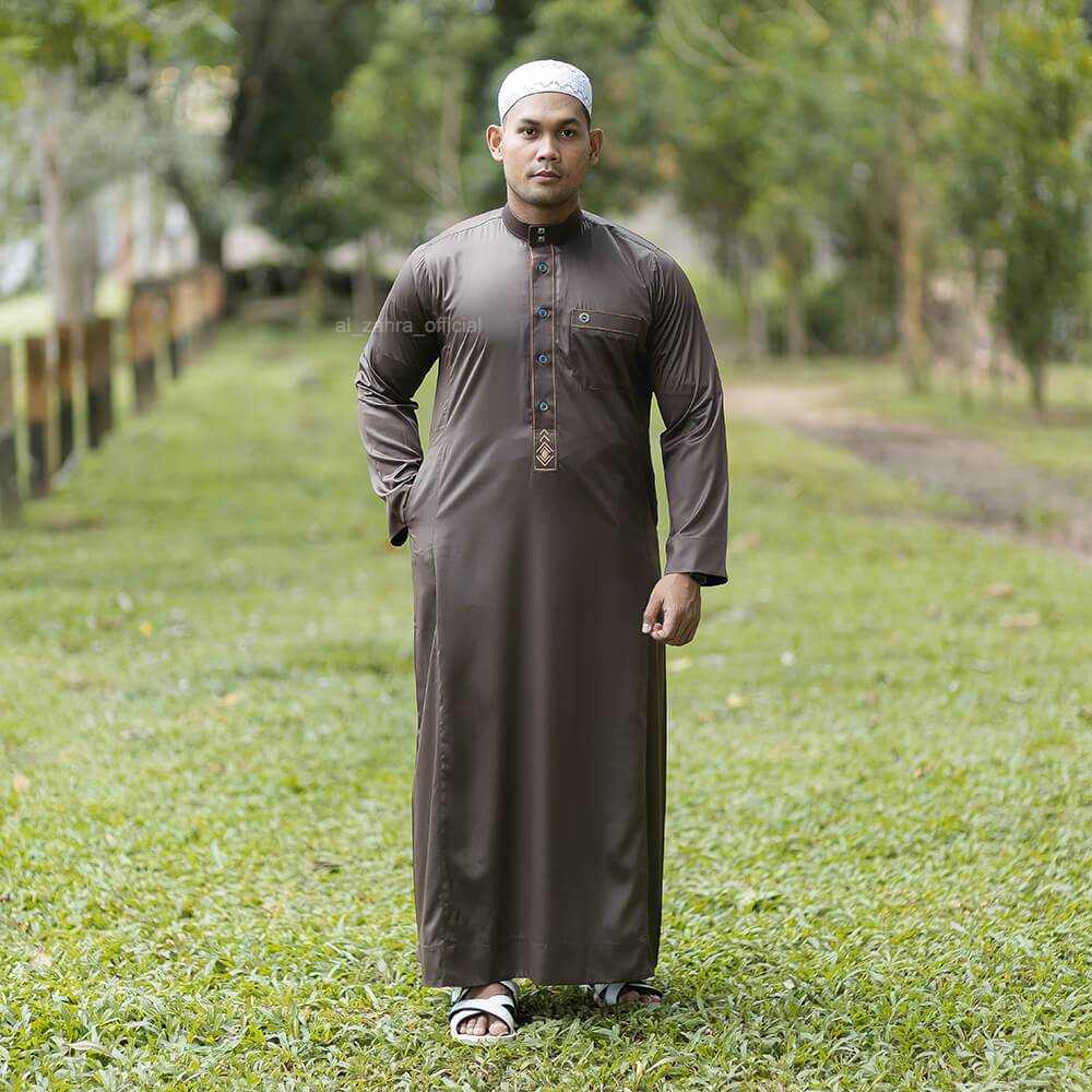 AL ZAHRA Gamis Lengan Panjang AZ-1512 D