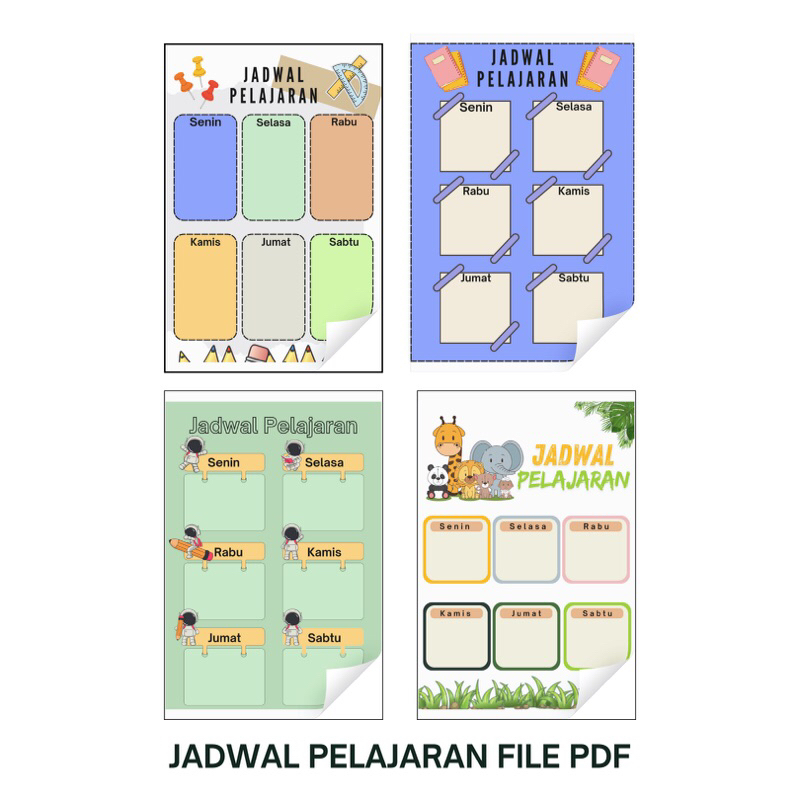 

Jadwal pelajaran