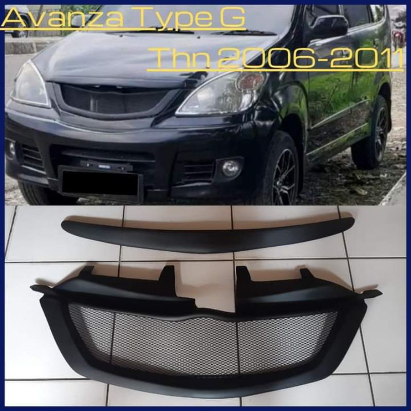 Aksesoris Grill Mobil Avanza tipe G tahun 2006-2011