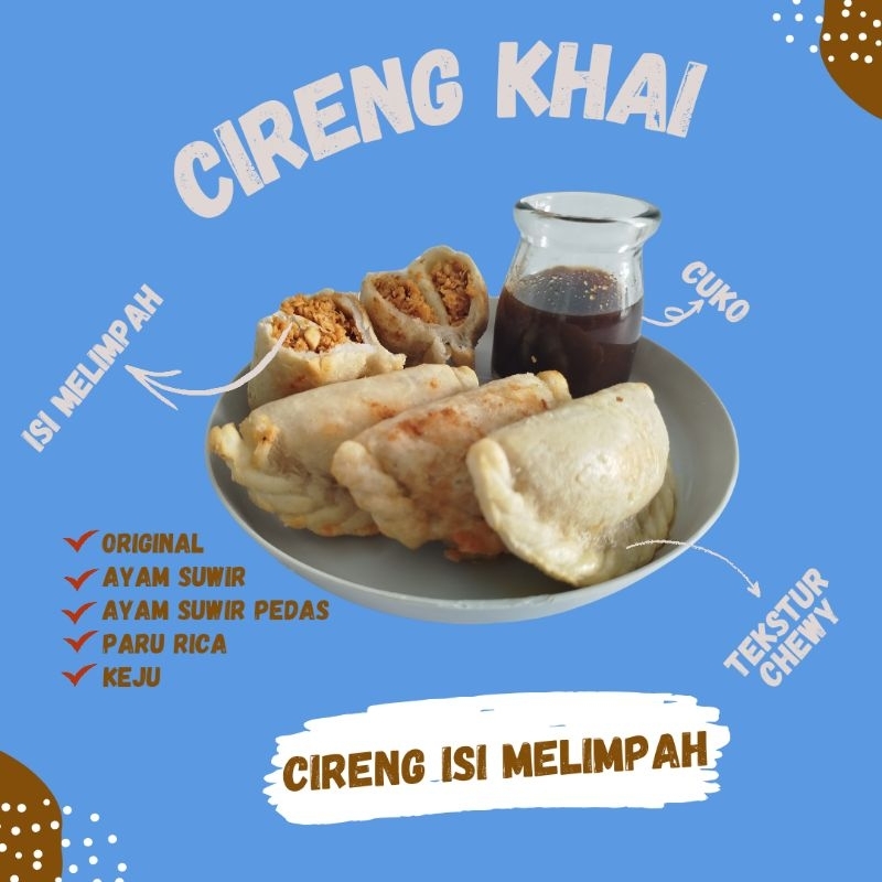 

Cireng KHAi Isi Melimpah Plus Cuko