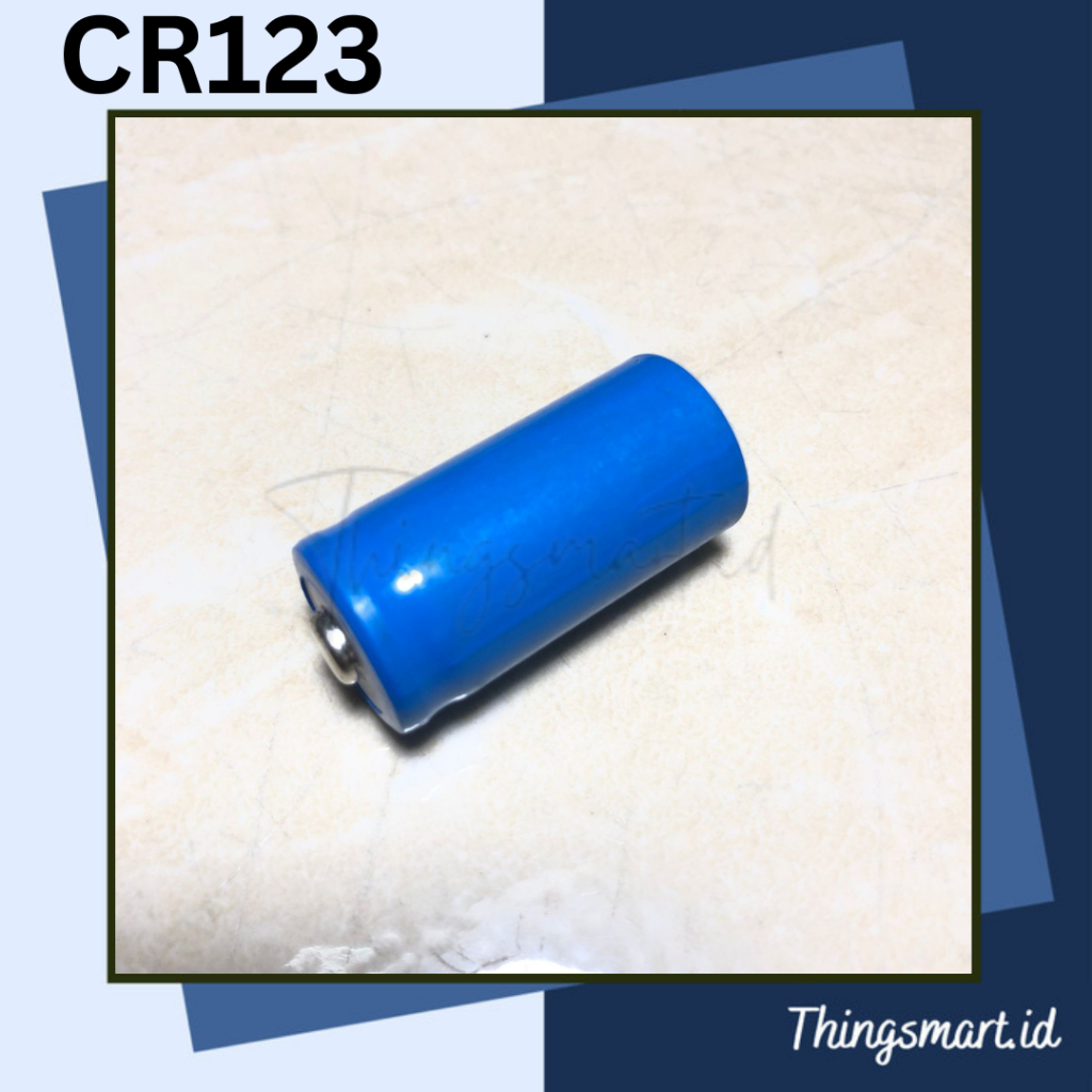 CR123A Baterai Battery Lithium Rechargeable Kamera Pcs Satuan