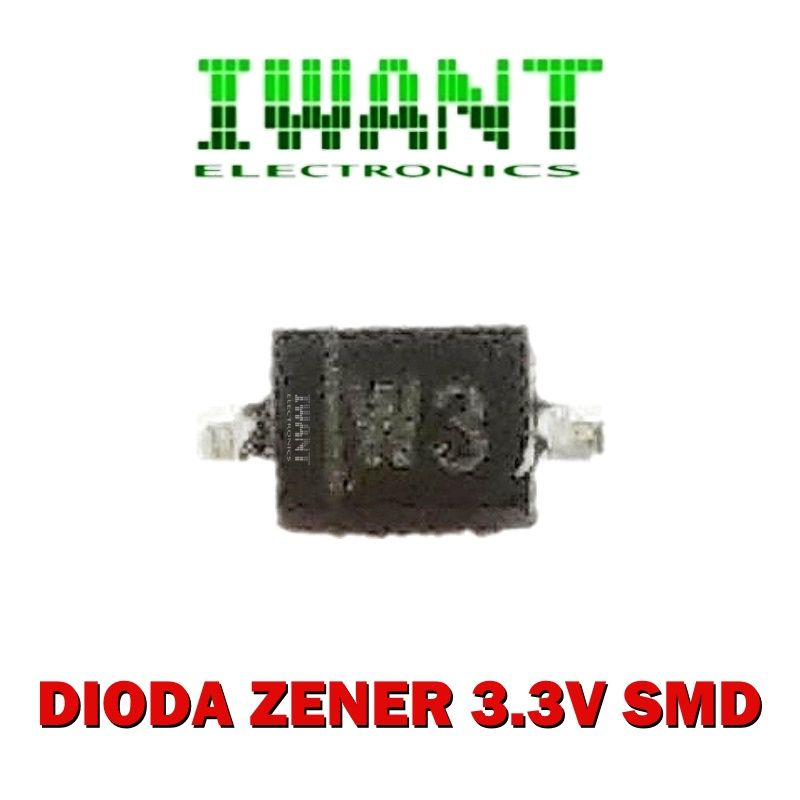 DIODA ZENER 3.3V DIODA SMD 3.3V DIODA ZENER SMD CODE W3 0805 DIODE ZENER 3V3