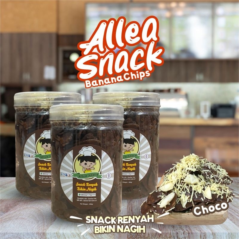 

Bananachips Choco Melted 200g alleasnack