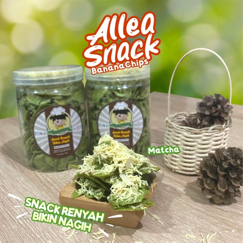 

Bananachips Matcha Melted 200g alleasnack