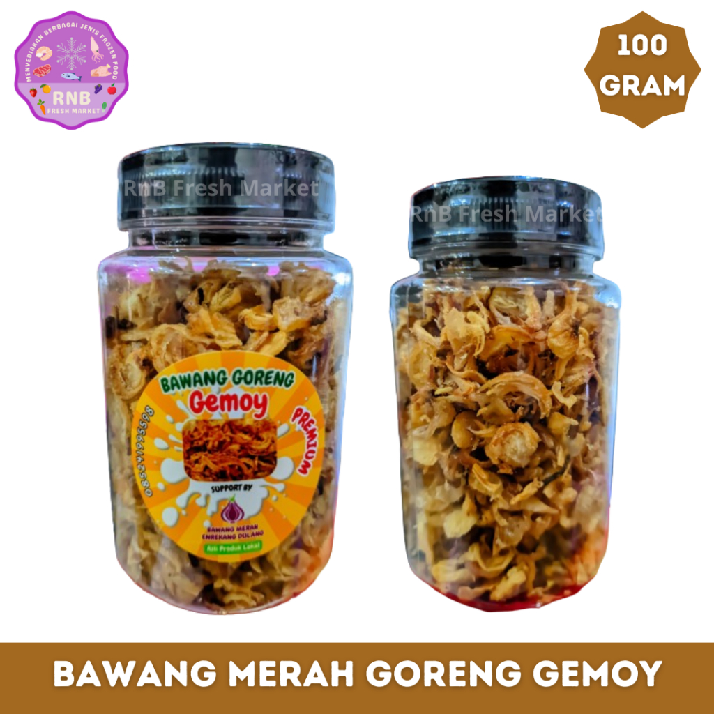 

Gemoy Bawang Merah Goreng Netto 100 Gram