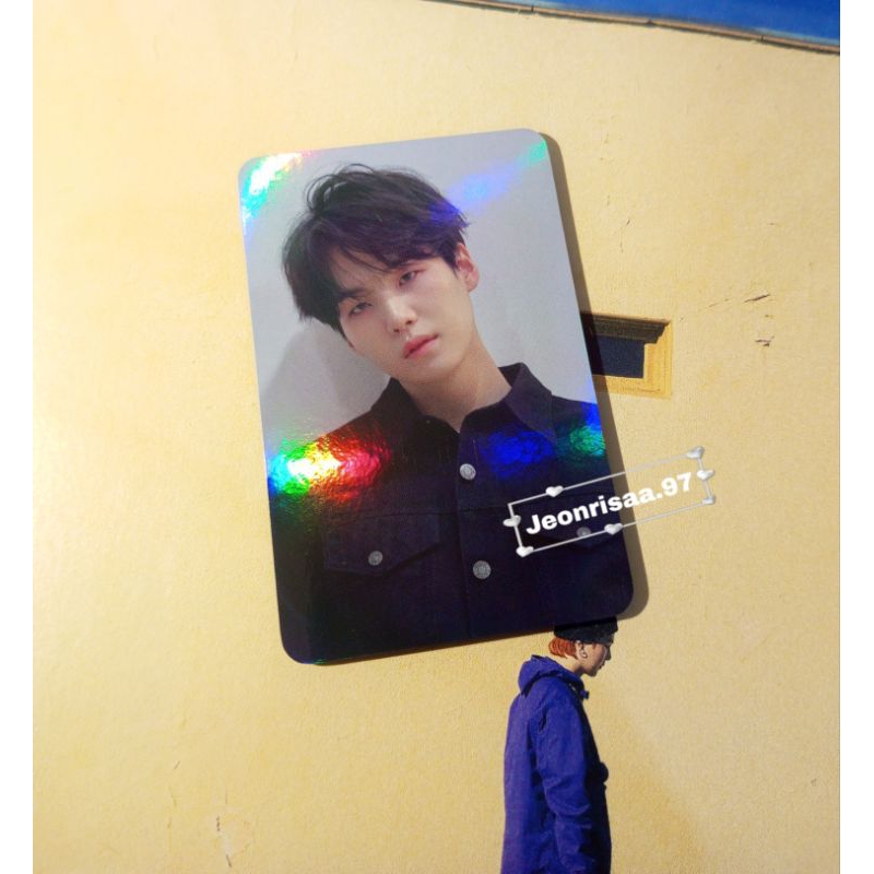 [OFFICIAL] READY PHOTOCARD SUGA VINYL TEAR & DVD SOWOOZO