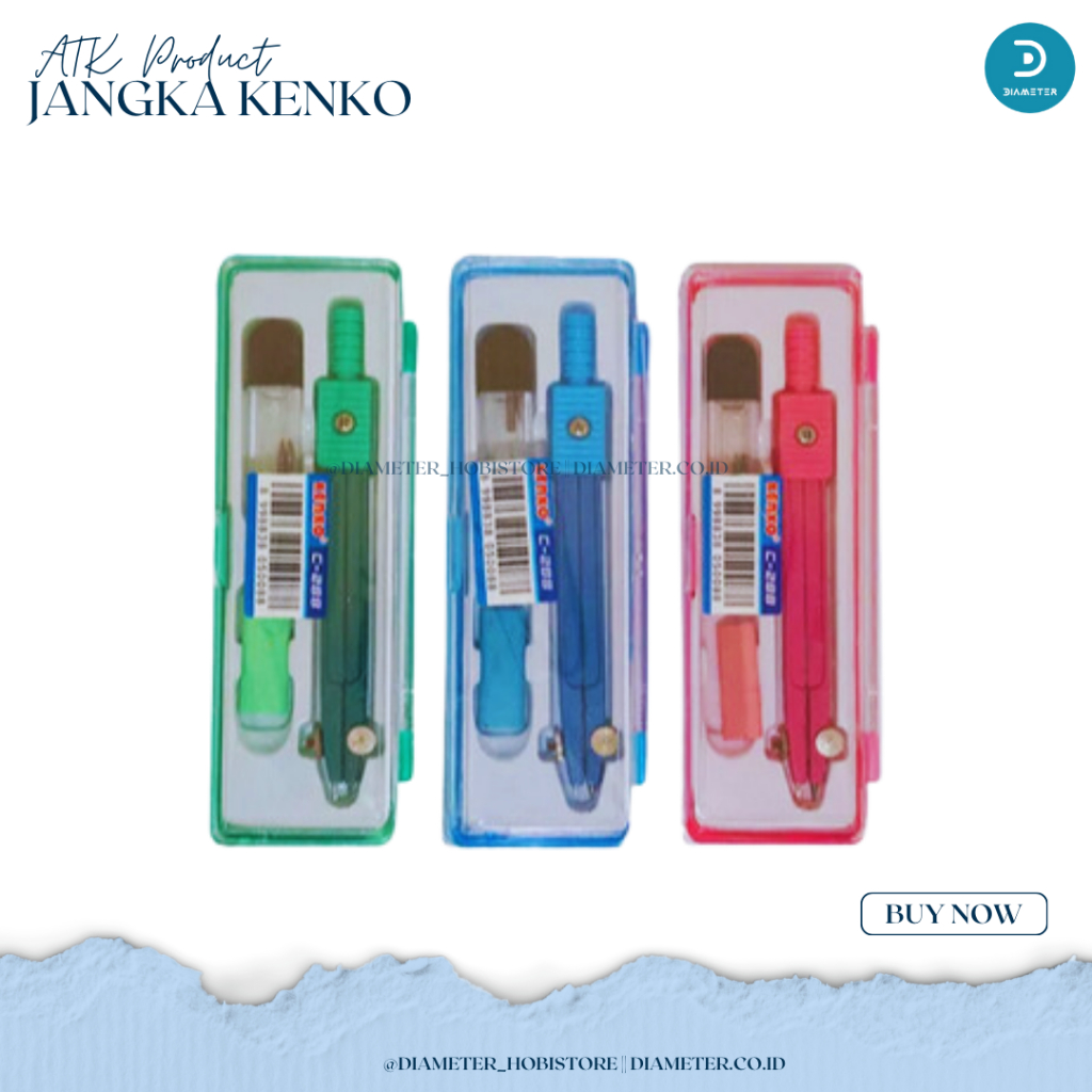 

Jangka Kenko C168 Compass Pensil Metal Besi Isi Kecil Mekanik