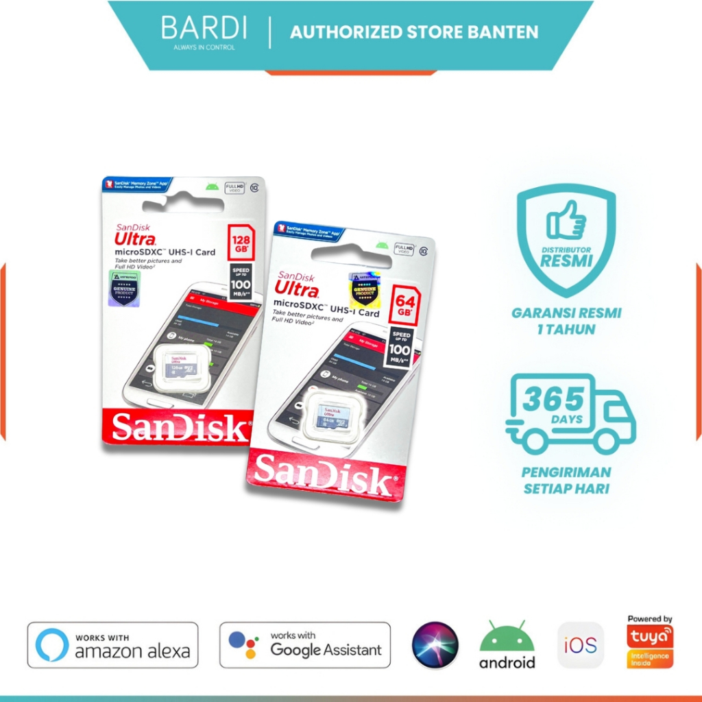 Sandisk Memory Card MicroSD All Variant Original Ultra Class 10