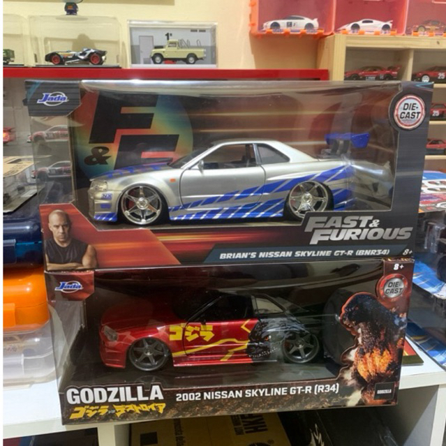 Jada Toys Nissan Skyline R34 1:24