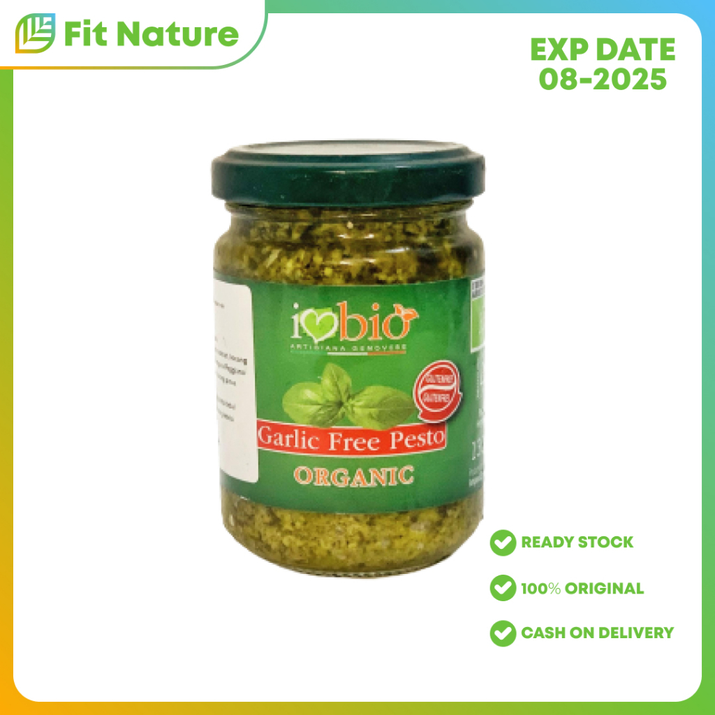 

Saus Genovese Sauce Bumbu Masak Pasta Italia Artigiana Amadori Organic Bawang Putih Garlic Free Pesto 130g - Organik Topping Spagheti Pizza