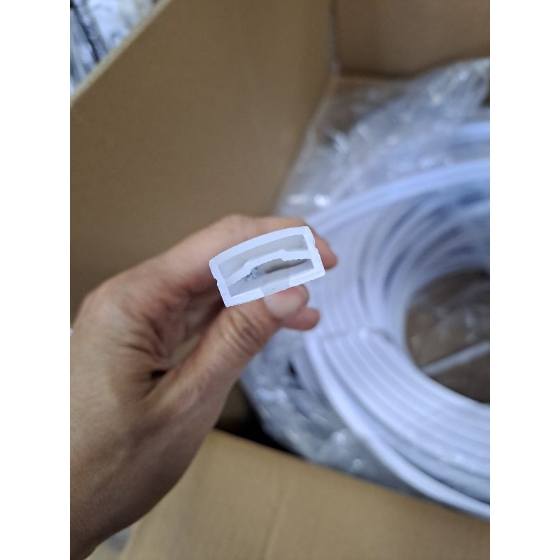 Selang LED Silicone Tube Selang Karet LED Strip widrh 10mm 20×10mm