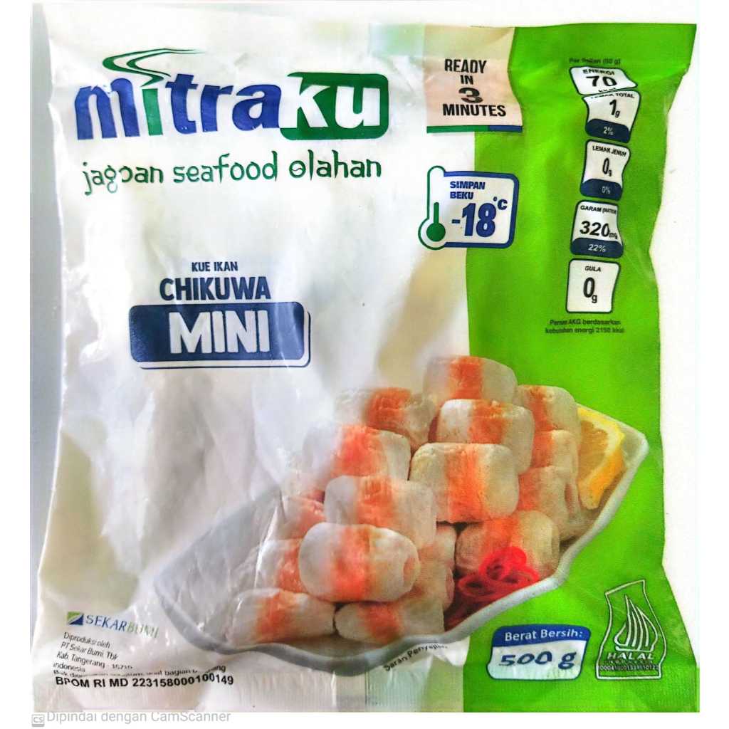 

✨ FSFF ✨ [instan] Mitraku Chikuwa 500g